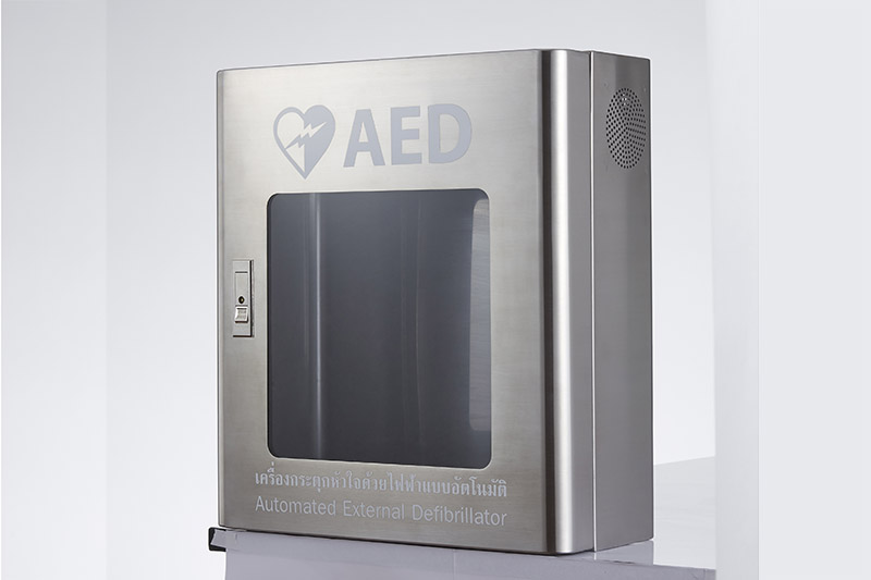 ตู้สแตนเลส AED